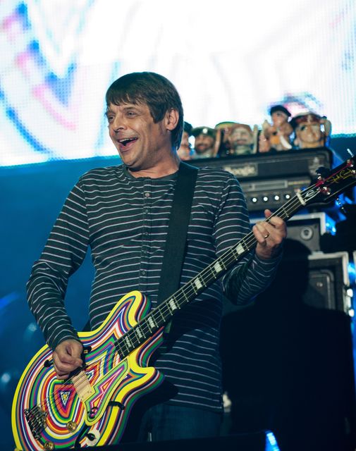 Stone Roses bassist Gary “Mani” Mounfield who died at the age of 63 (Ryan Phillips/PA)