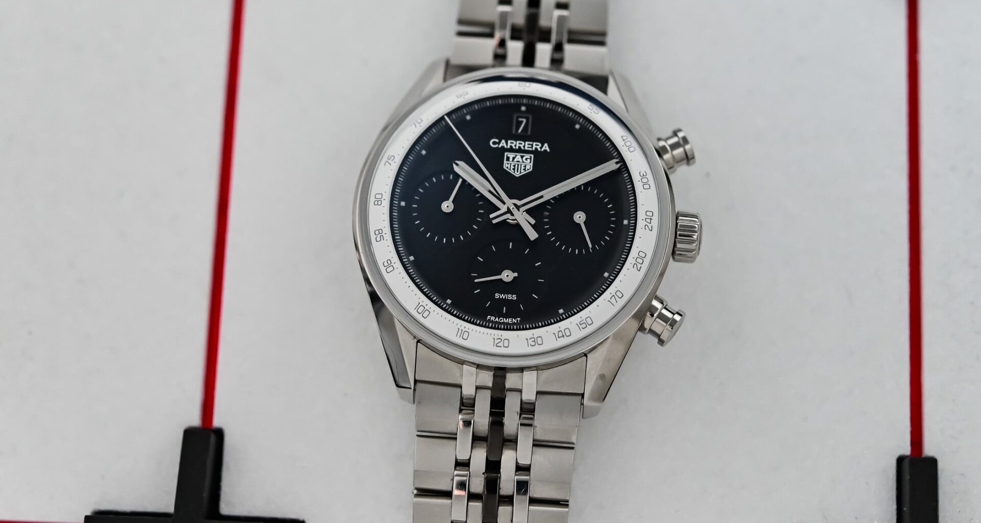 The Sleek TAG Heuer Carrera Chronograph x Fragment Limited Edition