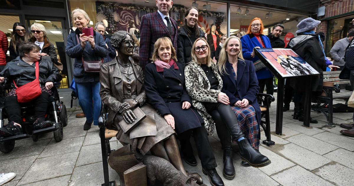 Sylvia Townsend Warner statue unveiled in Dorchester