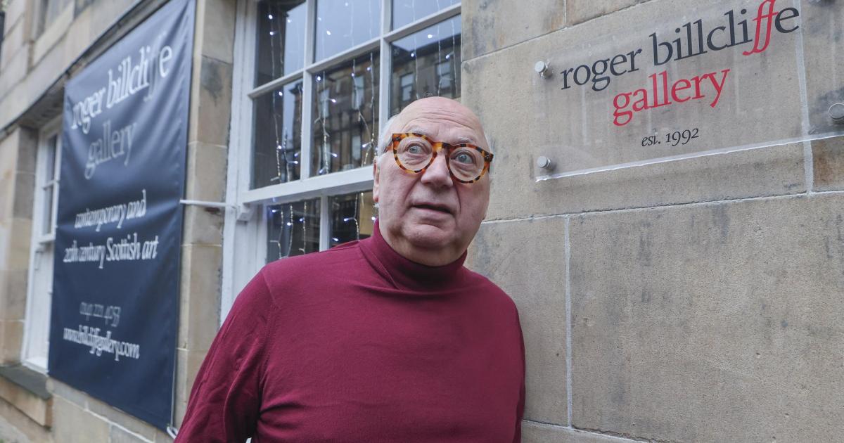 Roger Billcliffe retires after five decades in Glasgow art scene
