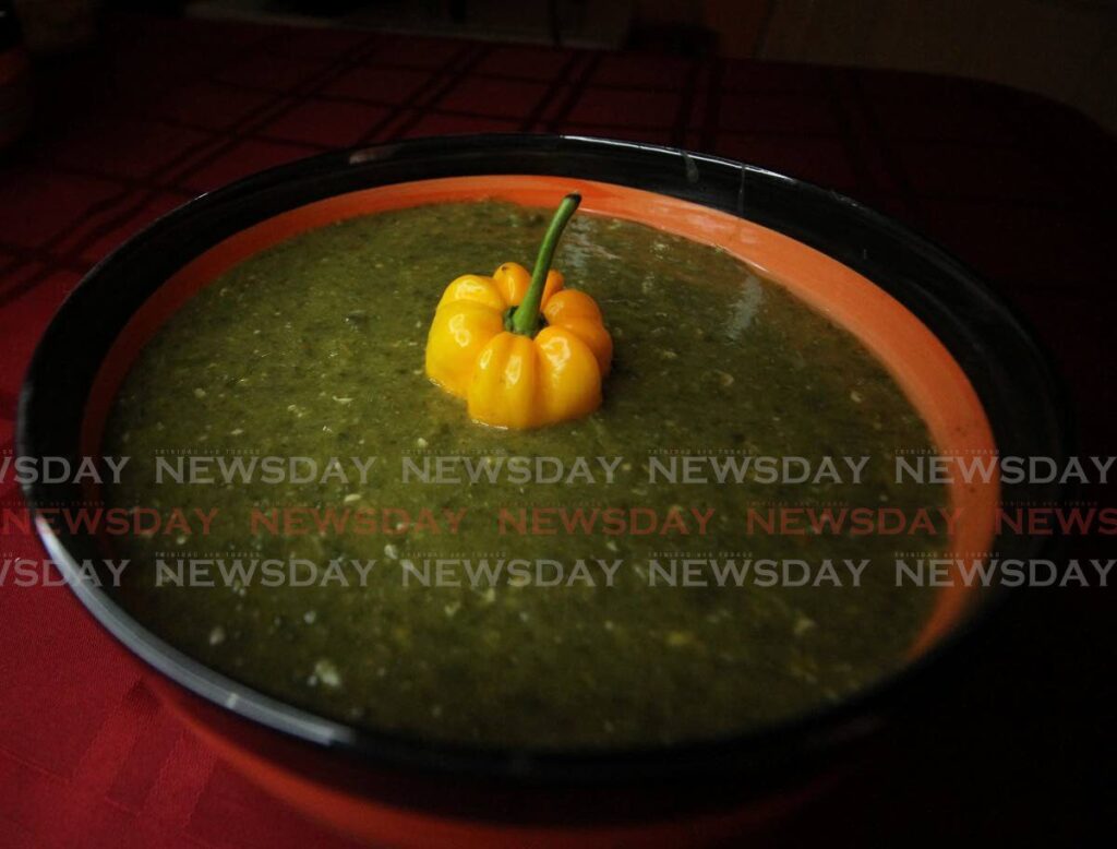 Dietitian Dana Chong suggests adding vagetables such as callaloo, lettuce or other local produce to boost nutrient intake and overall balance.  - Photo by Angelo Marcelle 