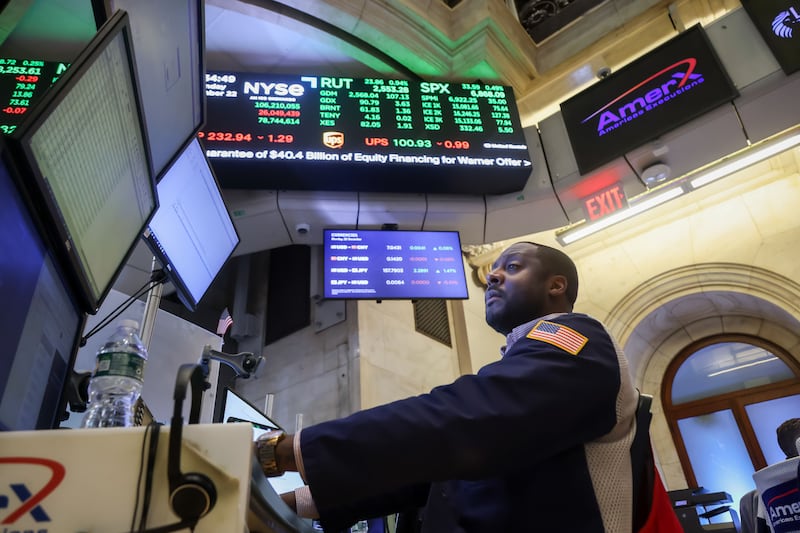 Investors could seek out more attractive valuations and earnings growth. Photograph: Michael Nagle/Bloomberg