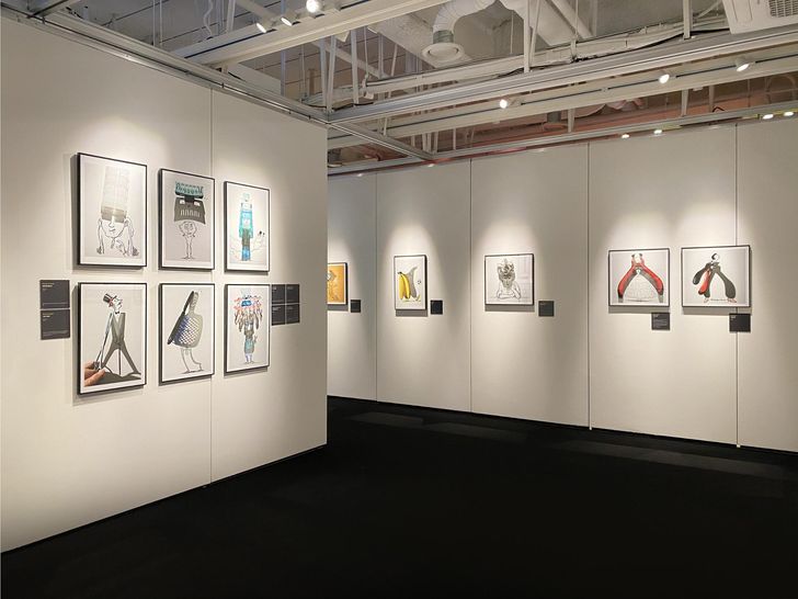 Installation view of Vincent Bal's exhibition, 'Shadowgram,' at Museum 209 in southern Seoul / Courtesy of Dcommunication