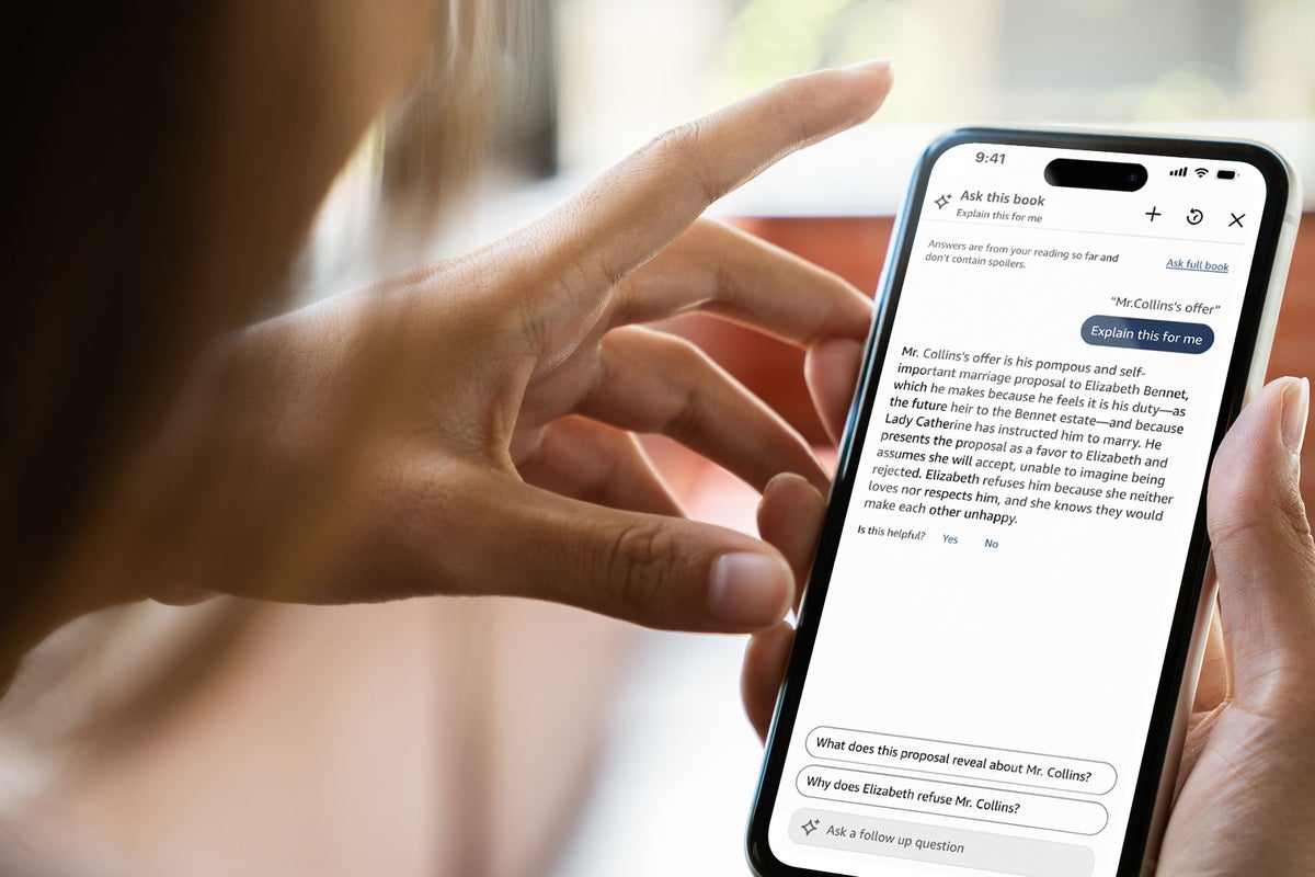 Amazon launches AI assistant in Kindle app to explain your books to you