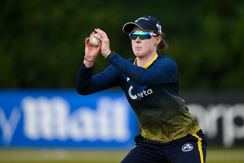 Christina Coulter Reilly's dismissal sparked an Ireland collapse in South Africa. Photo by Seb Daly/Sportsfile