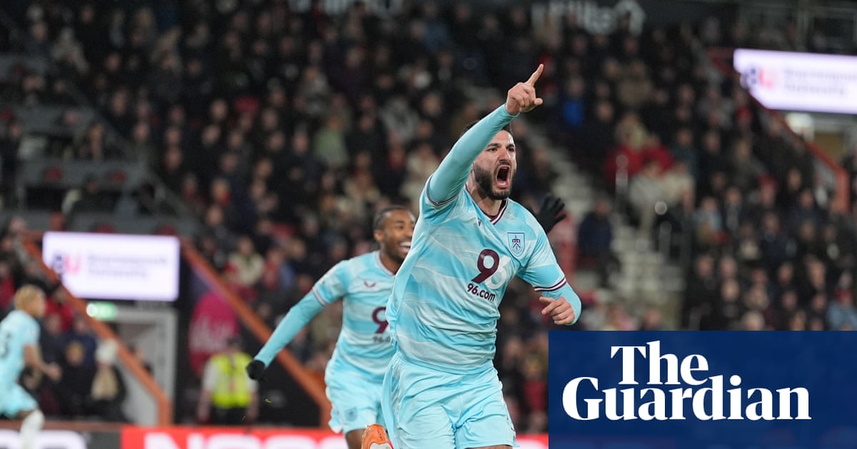 Armando Broja snatches late equaliser at Bournemouth to end Burnley’s losing streak | Premier League