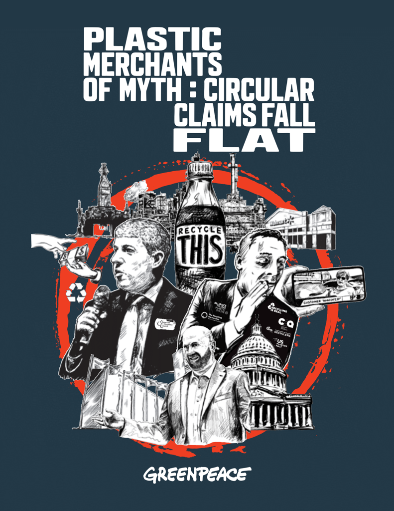 Merchants of Myth: new report exposes plastic recycling as costly failure - Greenpeace