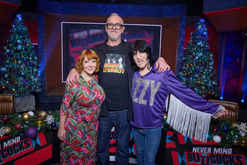 Sophie Willan, Greg Davies and Noel Fielding