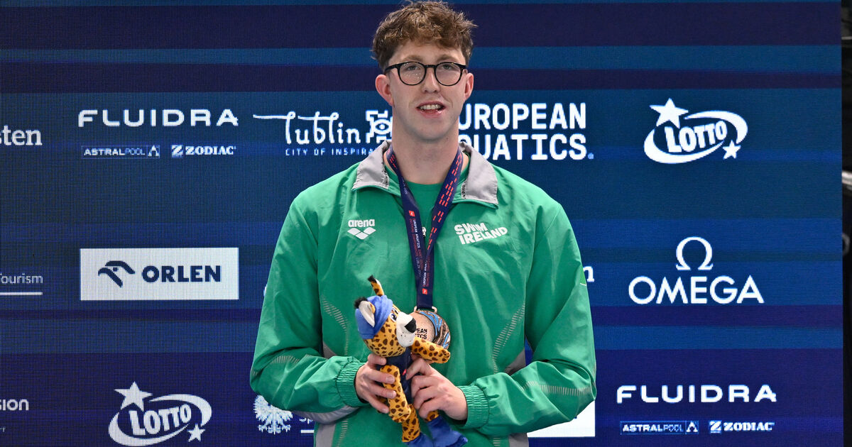 Wiffen claims 400m freestyle bronze, Shortt smashes Irish record to reach Euros final