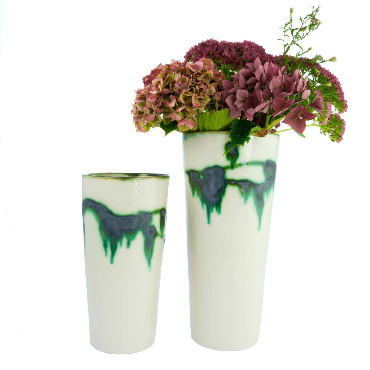  An example of Siobhain Steele's ceramic vases. 