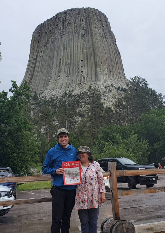 Thomas Buckley and Jane Molofsky in Wyoming.