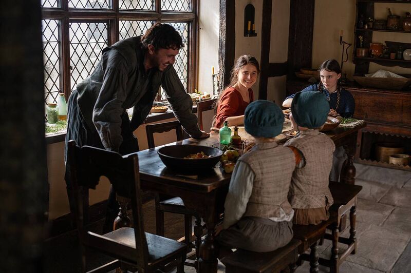 Paul Mescal and Jessie Buckley in a scene from 'Hamnet' which is released in cinemas nationwide on January 9. Picture: Universal Pictures