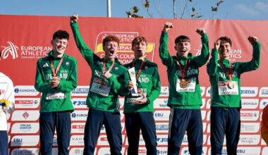 Gold for Griggs, senior silver for men, as Ireland claims four medals at Euro Cross Country