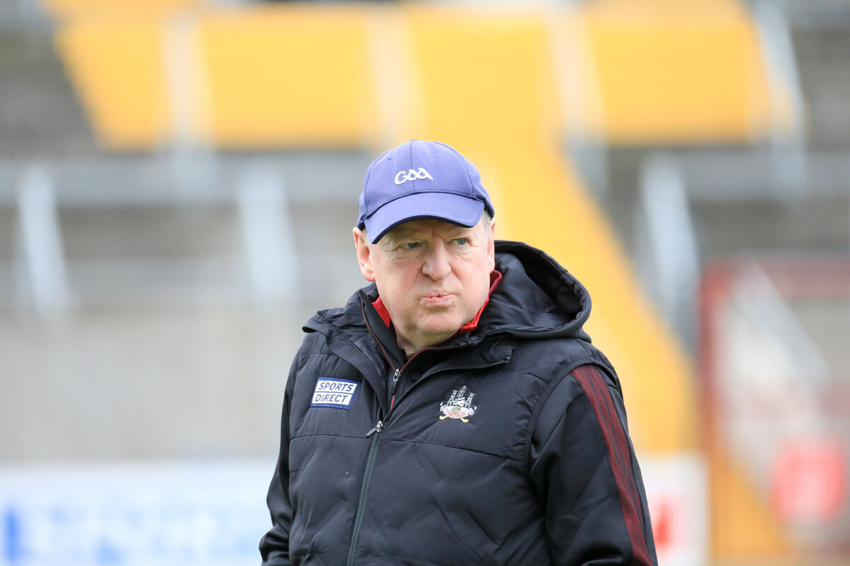 Cork manager John Cleary. Picture: David Creedon