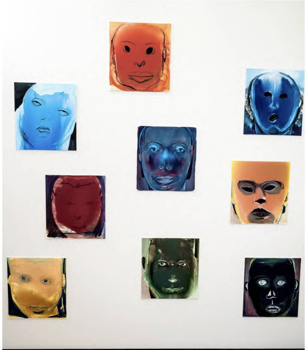 'Liaisons', by Marlene Dumas, at the Louvre.