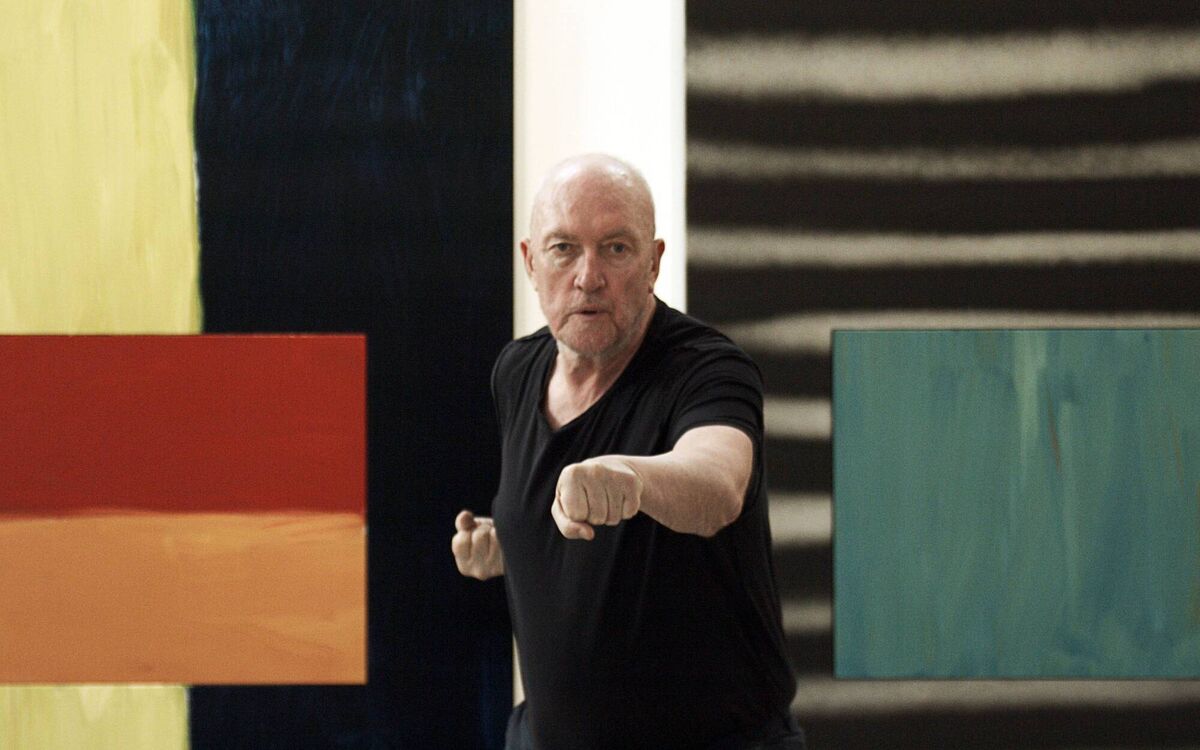 Sean Scully turned 80 in June. Picture: Nick Willin