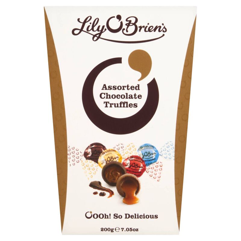 Lily O'Brien's assorted chocolate truffles