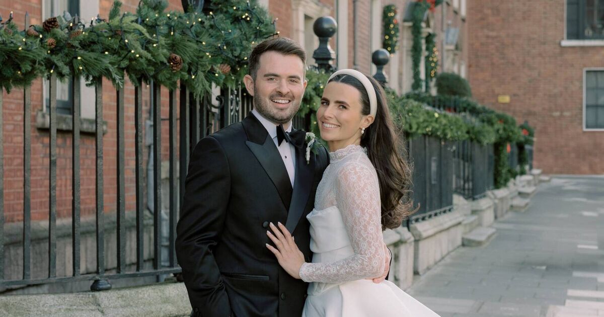 'Our Dublin city winter wedding was a big party'