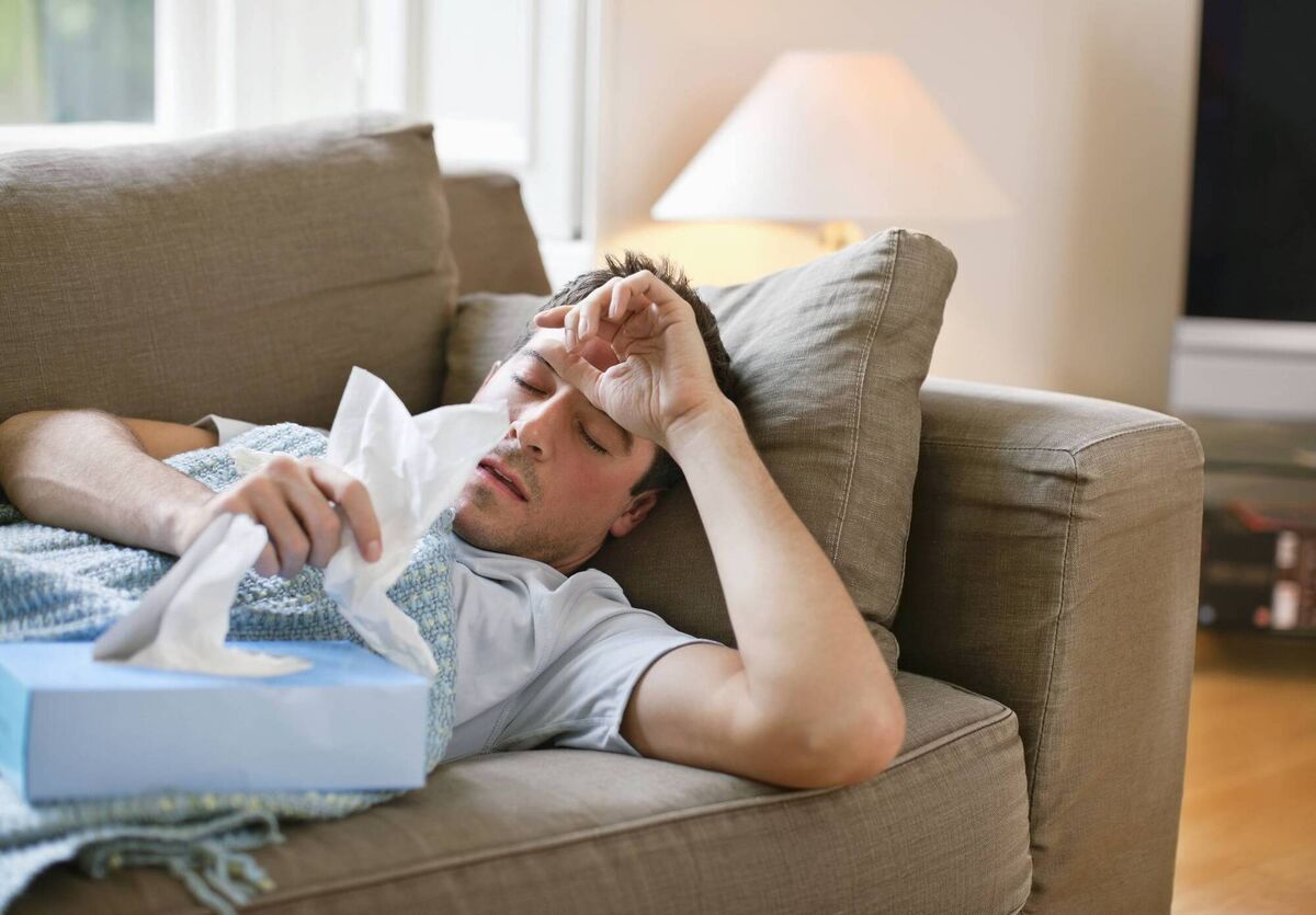 The key difference is that flu tends to come on suddenly and much more severely, whereas cold symptoms are milder and develop more gradually. Picture: iStock