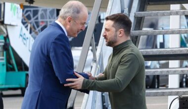 Footage of drones off the Irish coast during Zelenskyy visit may be kept from the public