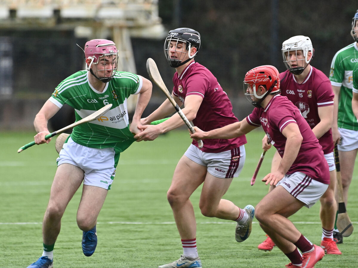  Kieran McFaddan, Bishopstown, holding the jersey of Colm Gillespie, Aghabullogue, in the Co-Op Superstores U21 B Hurling final at SuperValu Páirc Uí Chaoimh. Picture: Dan Linehan