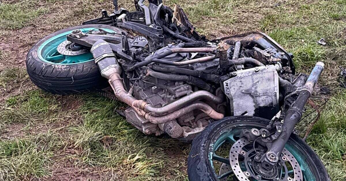 Stolen motorbikes burnt out at Cork city park on Christmas Day