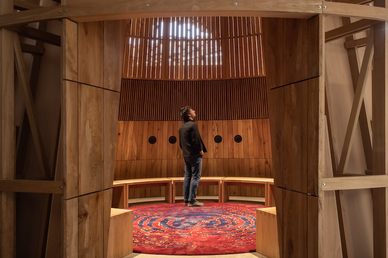 Assembly by Louise Cotter and Luke Naessens at Ireland’s pavilion at the Venice Biennale 2025