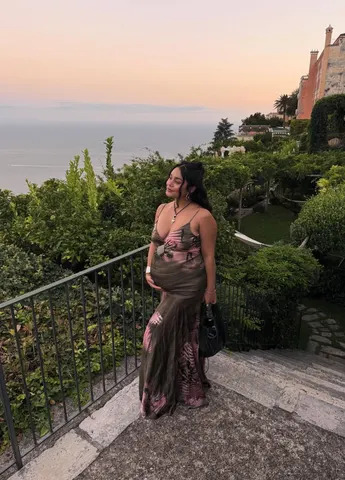 Vanessa Hudgens / Instagram Vanessa Hudgens shared a photo with her baby bump