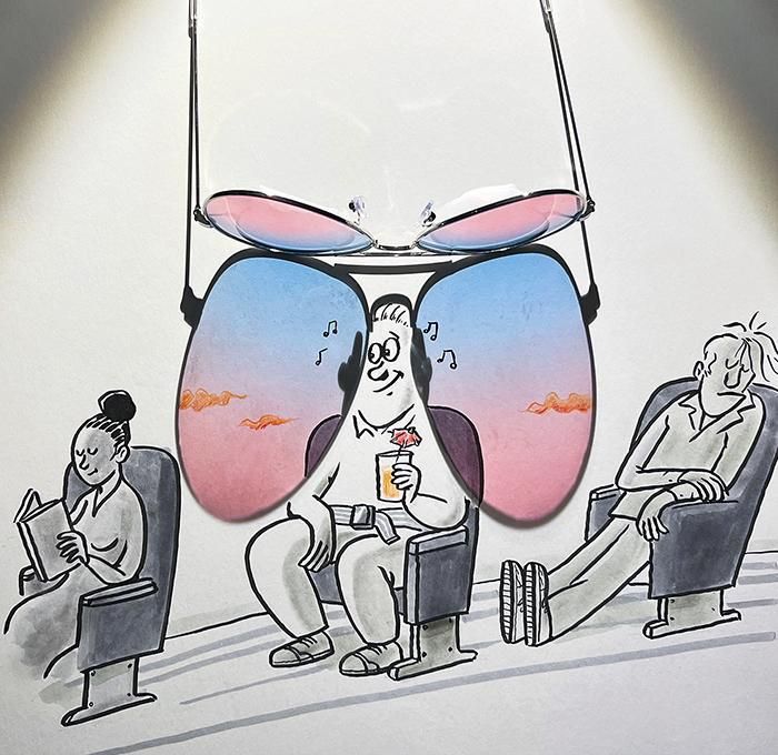 Vincent Bal's 'First Glass Air Travel' / Courtesy of the artist