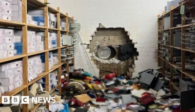 Thieves use drill to steal €30m from savings bank