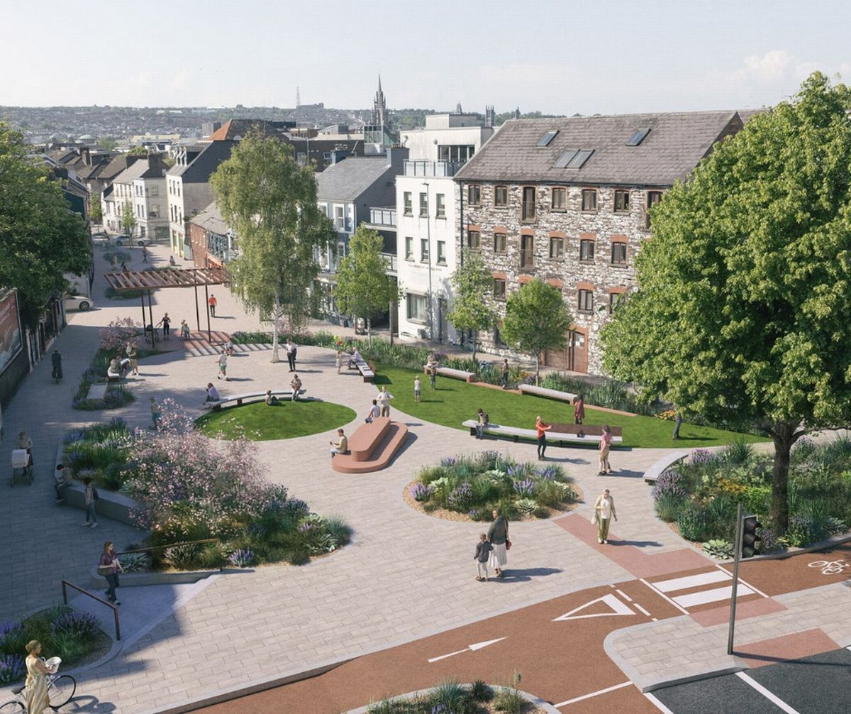 The planned city park