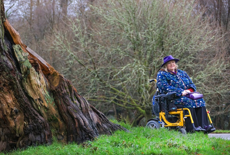 Niamh Ní Mhaoileoin: 'There is a housing crisis, but it’s another level of housing crisis for disabled people.' Photograph: Valerie O’Sullivan 
