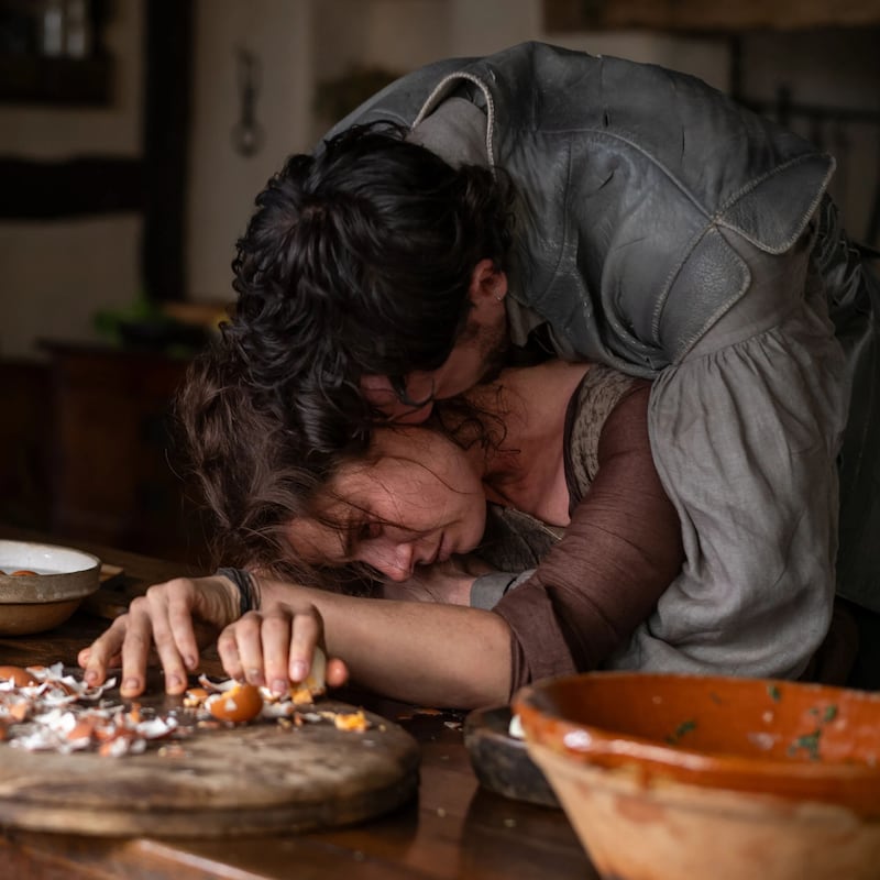 Hamnet: Jessie Buckley and Paul Mescal. Photograph: Agata Grzybowska/Focus Features
