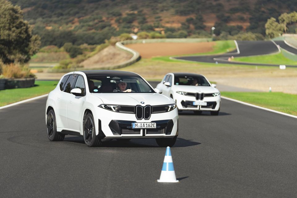 Alan puts the new iX3 through its paces at the Ascari circuit in Spain