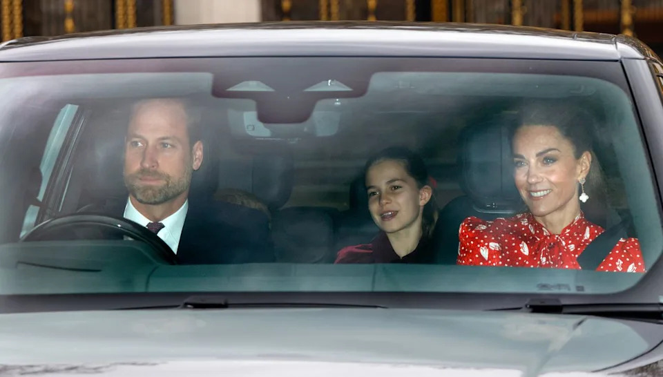 Getty Prince William, Princess Charlotte, and Kate Middleton on December 16, 2025.