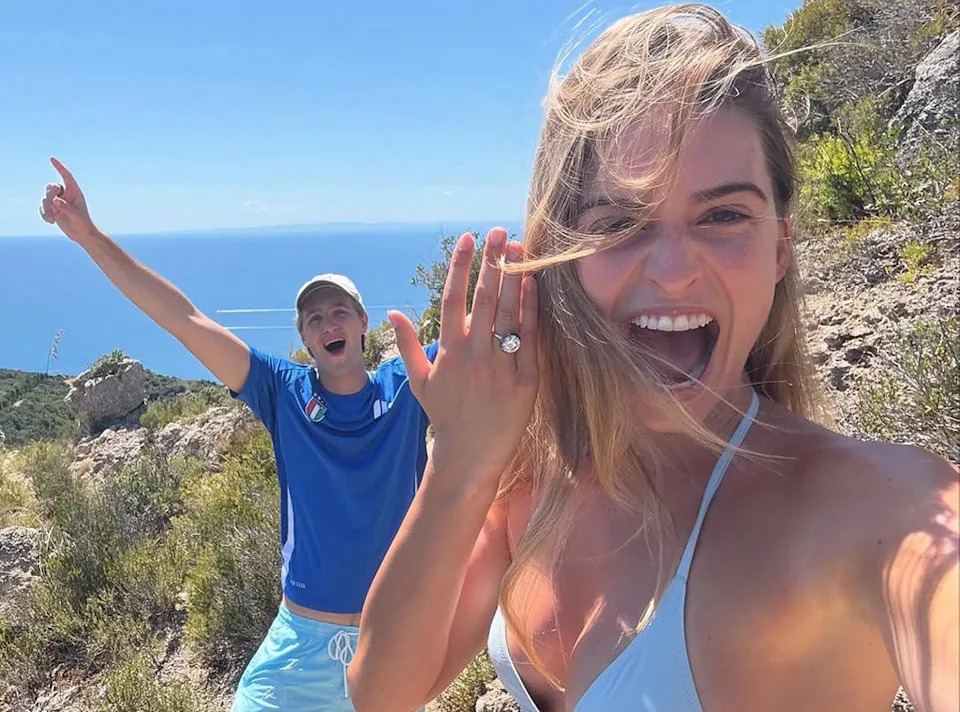 <p>Talita von Furstenberg & Rocco Brignone</p>