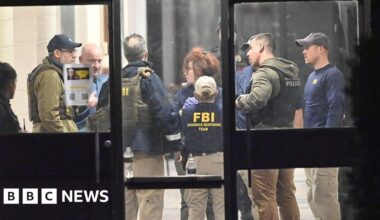 Two victims named as hunt resumes for gunman