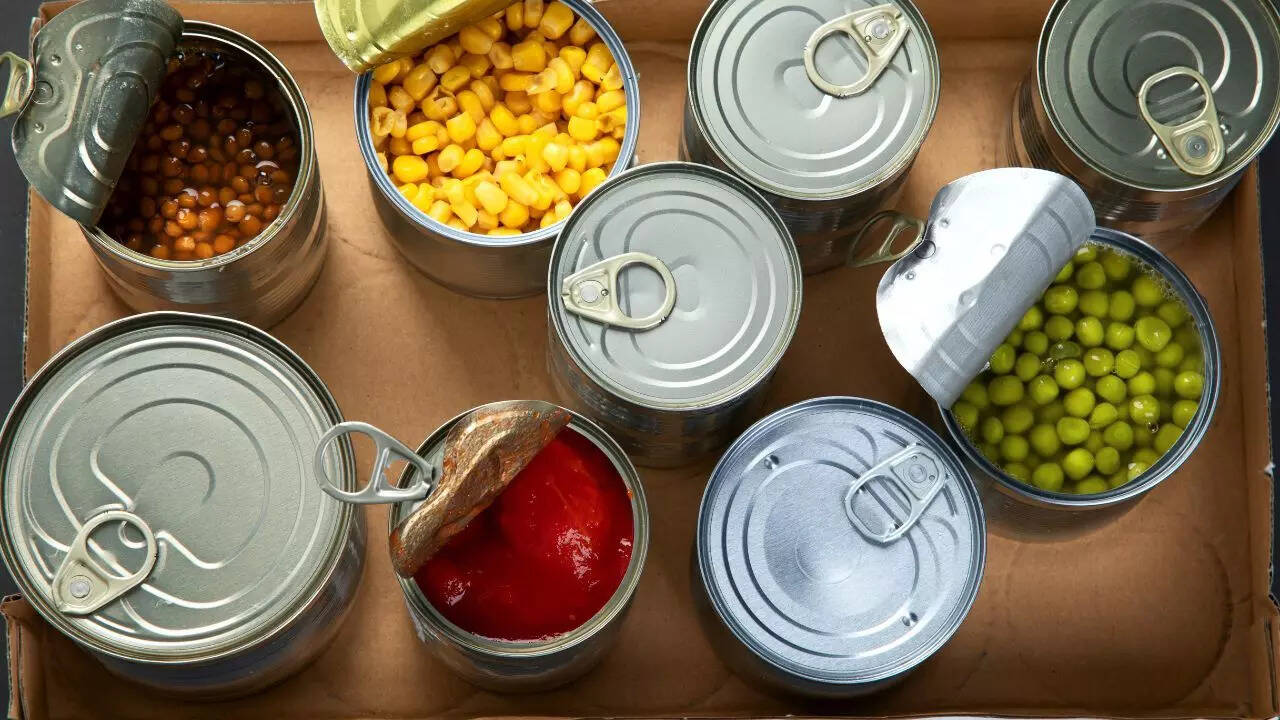 7. Canned foods: