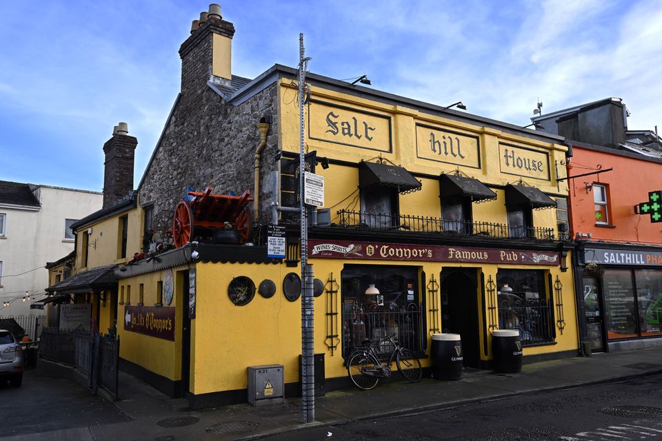 The outside of O'Connor's in Salthill. Photo: Ray Ryan