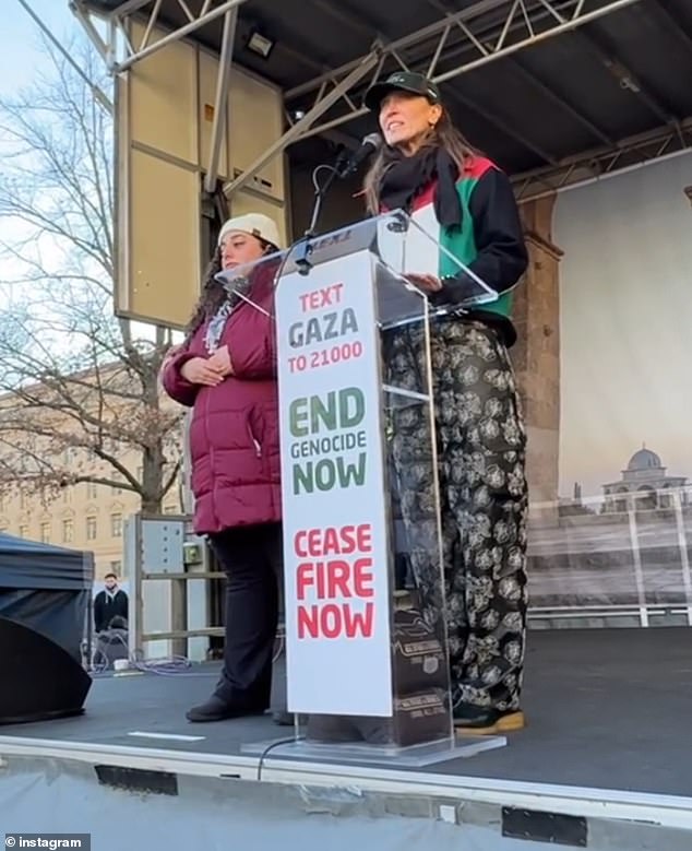 Hadid emerged as one of the most outspoken pro-Palestinian activists in America since Hamas attacked Israel on October 7