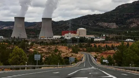 AFP via Getty Images  The Cofrentes nuclear power plant near Valencia