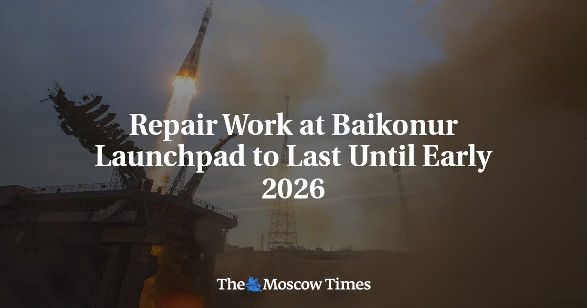 Repair Work at Baikonur Launchpad to Last Until Early 2026