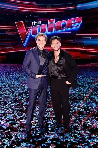 Trae Patton/NBC Aiden Ross and Niall Horan