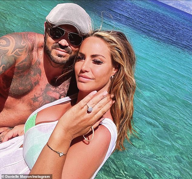 It¿s been a tough year for Danielle, who not only tragically lost her father, but split from her fiancé, Lee Dobson in May after two years together