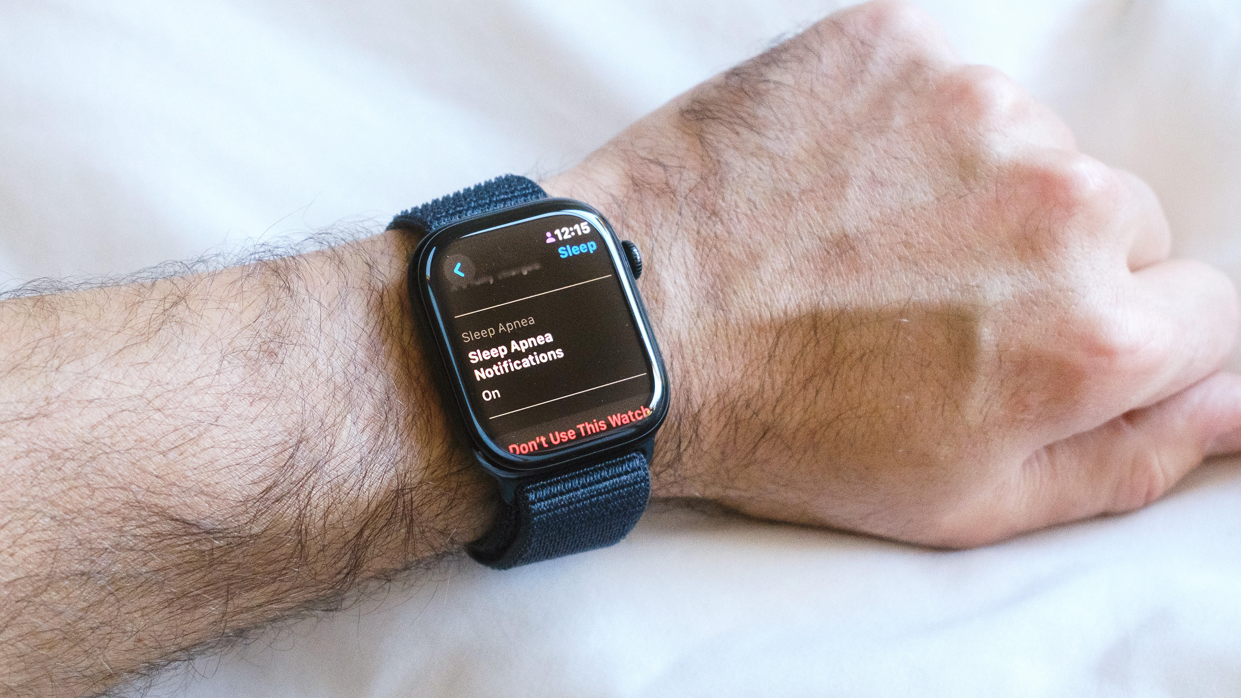 How to set up sleep apnea detection on the Apple Watch