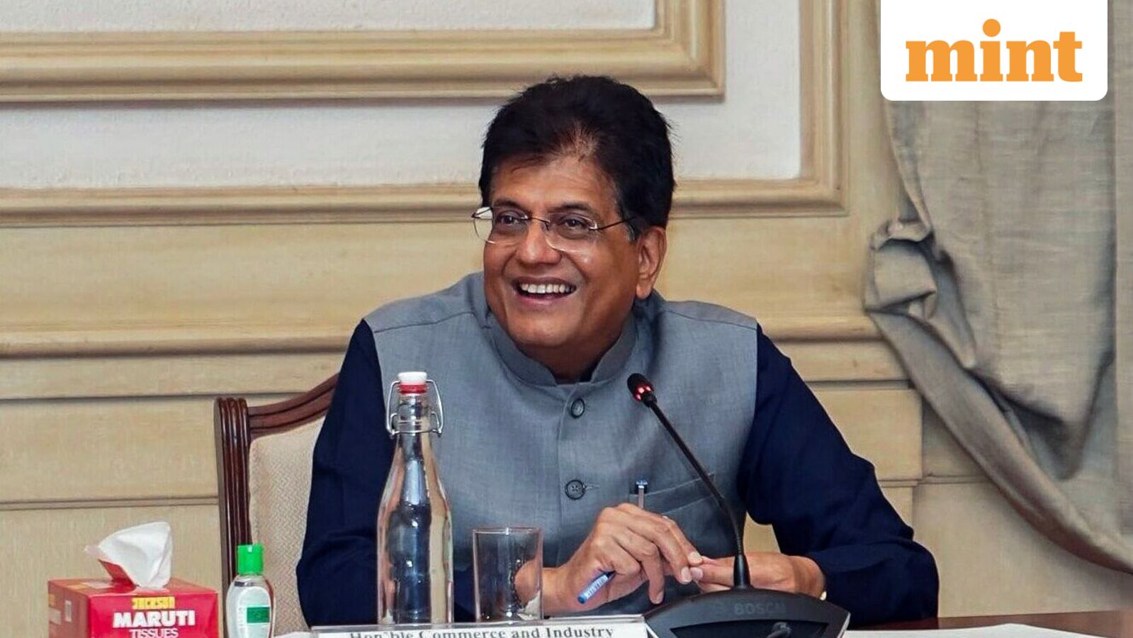 Commerce and industry minister Piyush Goyal said the country's export performance is recovering after a sharp dip,