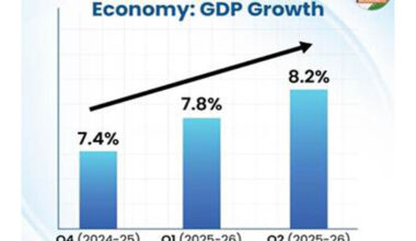 India set to end 2025 on strong economic footing with high growth, low inflation: Govt