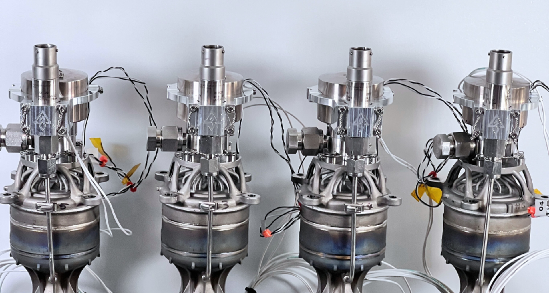 ARIEL thrusters in a row