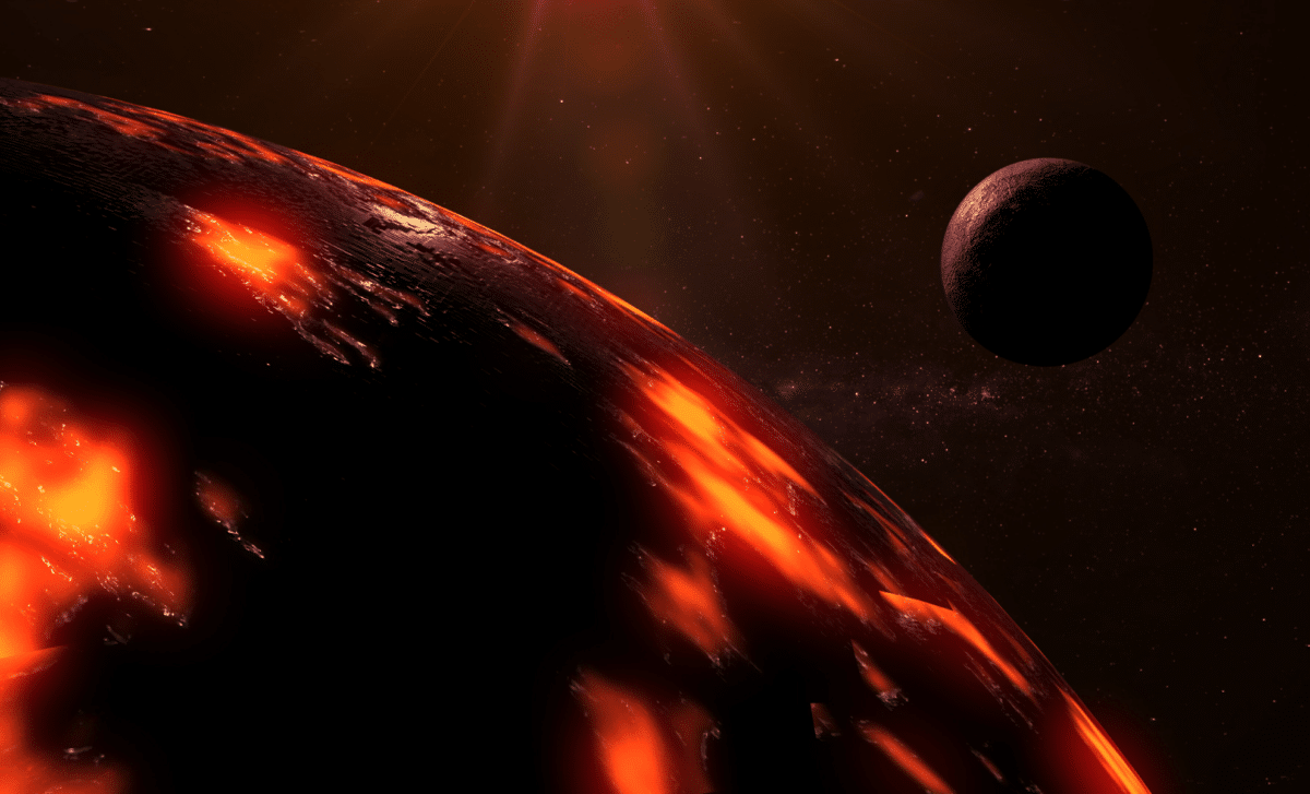 Ancient Exoplanet With Molten Surface Holds On To Atmosphere Against All Odds