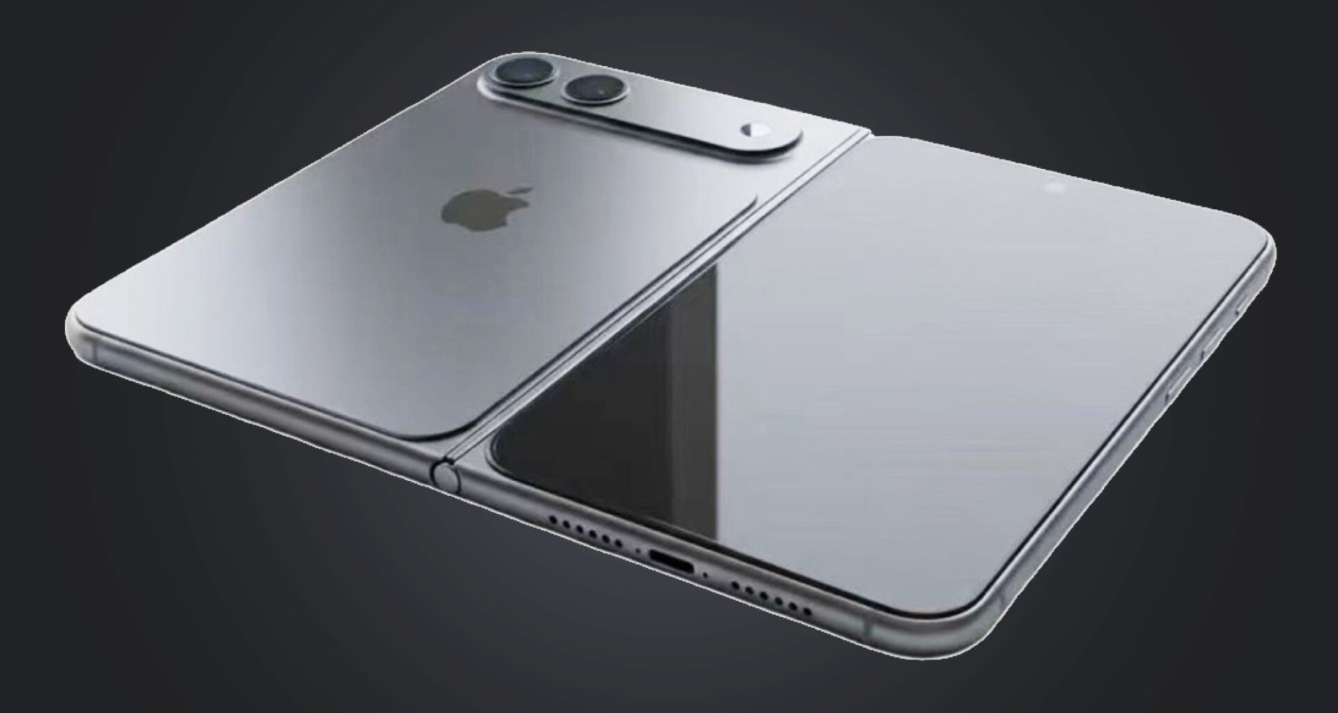 CAD renders hint at Apple iPhone Fold's unusually wide aspect ratio